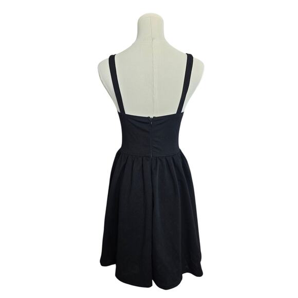 SHEIN Black Corset Mini Dress - Picture 4 of 6